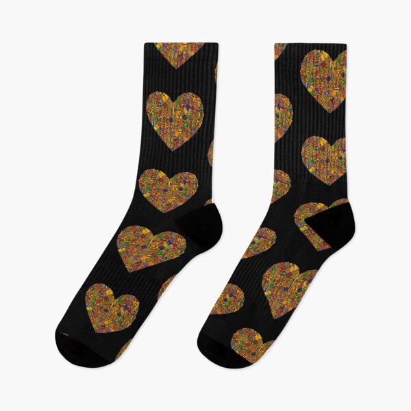 Item preview, African Pride Kente Heart | Black Culture Fashion designed and sold by Collision19.