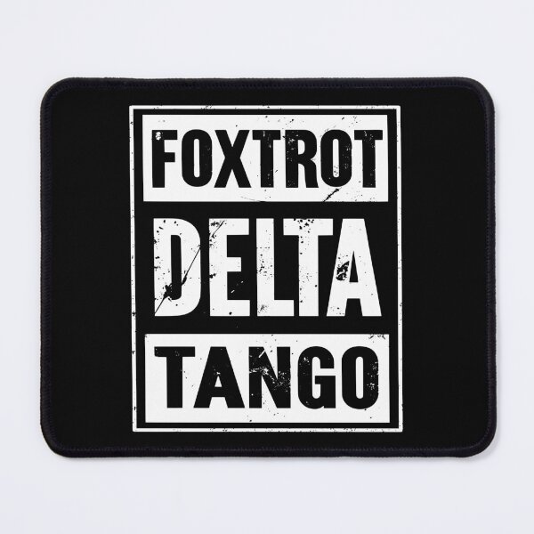 Item preview, Foxtrot Delta Tango FDT Stickers designed and sold by EthosWear.