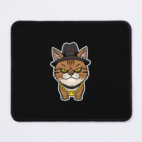 Item preview, Badass Cat Street Hustler – Thug Life Kitty Vibes designed and sold by Meow Cat.