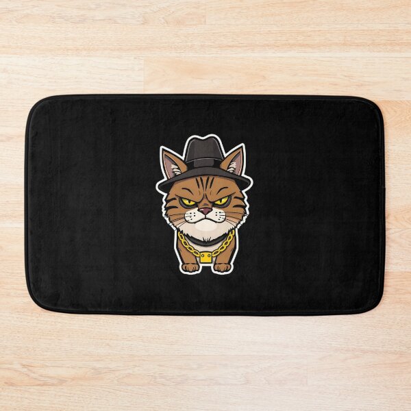 Item preview, Badass Cat Street Hustler – Thug Life Kitty Vibes designed and sold by Meow Cat.