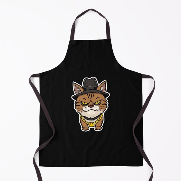 Item preview, Badass Cat Street Hustler – Thug Life Kitty Vibes designed and sold by Meow Cat.