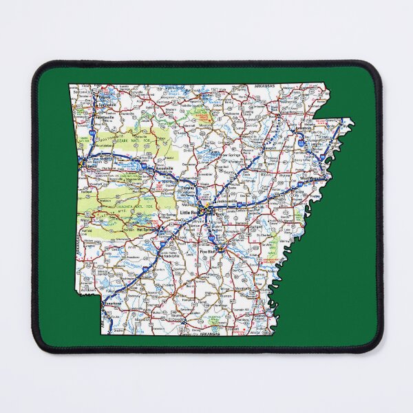 Item preview, Arkansas Roadmap designed and sold by Havocgirl.