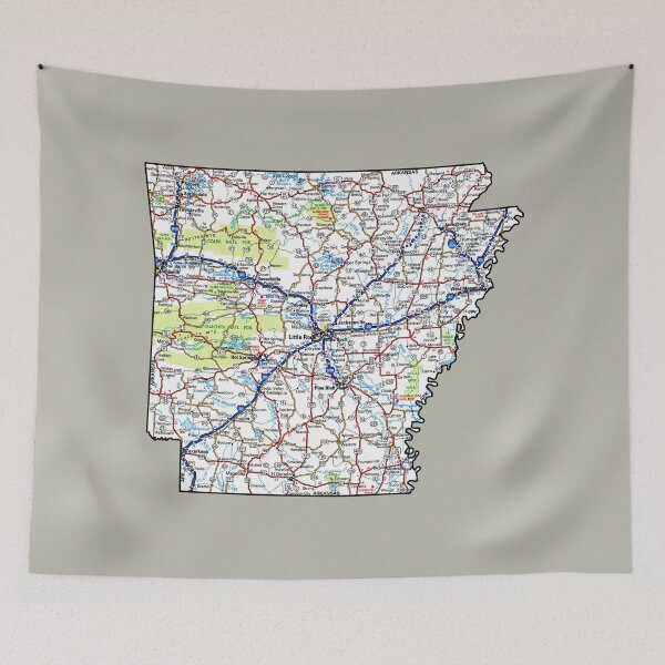 Item preview, Arkansas Roadmap designed and sold by Havocgirl.