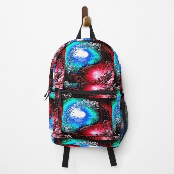 Item preview, Blue Sun and Red Moon Ying Yang designed and sold by Earth Nature Creations.