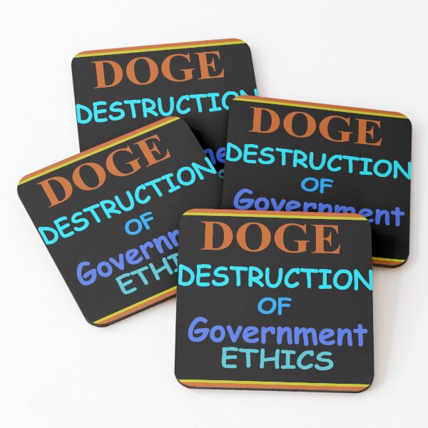 Item preview, DOGE - Destruction of Government Ethics designed and sold by Esprit-Mystique.