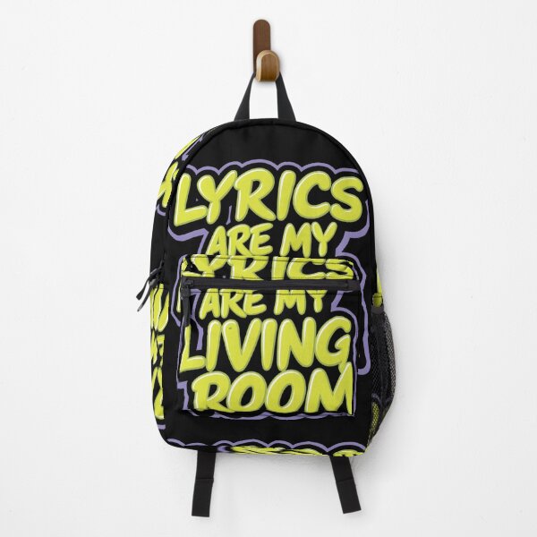 Item preview, Lyrics are my living room designed and sold by RadDeck.