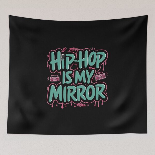 Item preview, Hip Hop is My Mirror designed and sold by RadDeck.