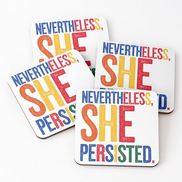 Item preview, Nevertheless, She Persisted Feminist Empowerment designed and sold by Taans-Creation.