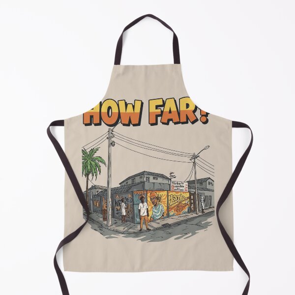 Item preview, HOW FAR? Nigerian Street Art Design | Afro-Urban Aesthetic designed and sold by Collision19.