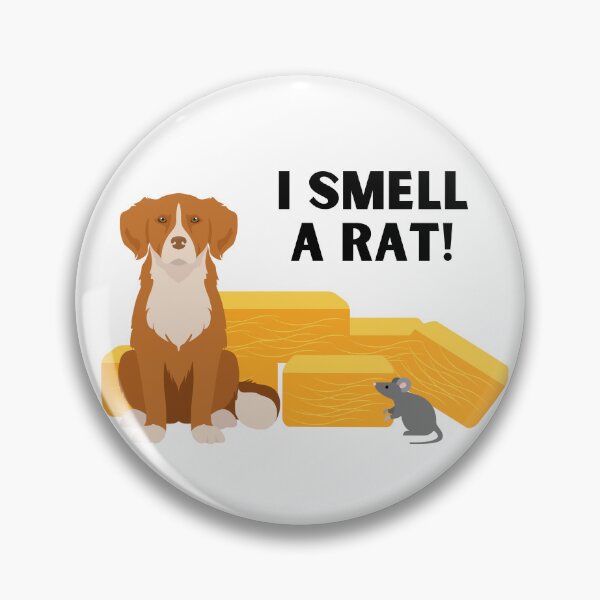 Item preview, Nova Scotia Duck Tolling Retriever I Smell A Rat Barn Hunt designed and sold by Mop Dog Designs.
