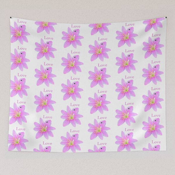 Item preview, Love, Pink Rain Lily designed and sold by Josephine Ethereal.