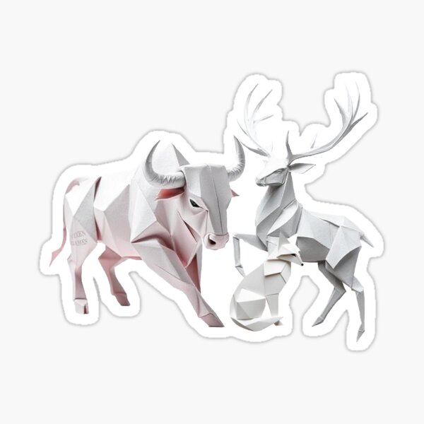 Item preview, Origami Vixen Stag and Bull designed and sold by Vixen-Games.