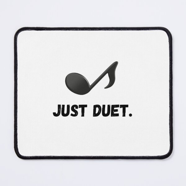 Item preview, Music Merchandise Just Duet designed and sold by ThatChannelForDads - 1026Merchandise.