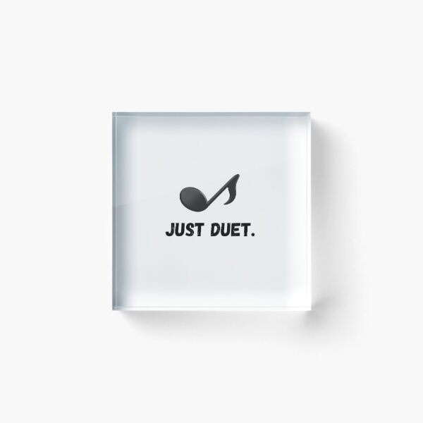 Item preview, Music Merchandise Just Duet designed and sold by ThatChannelForDads - 1026Merchandise.