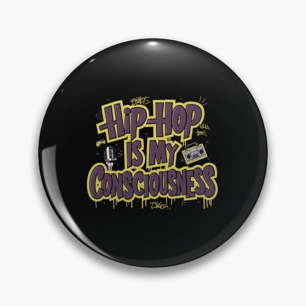 Item preview, Hip Hop is My Consciousness designed and sold by RadDeck.