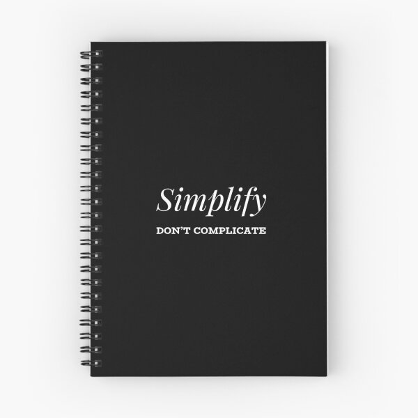 Item preview, Simplify, Don’t Complicate — Clarity Brings Peace designed and sold by ipot.