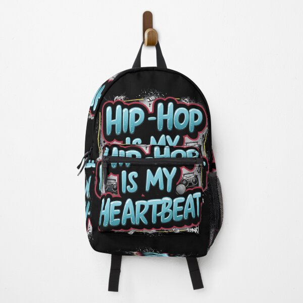 Item preview, Hip Hop is My Heartbeat designed and sold by RadDeck.