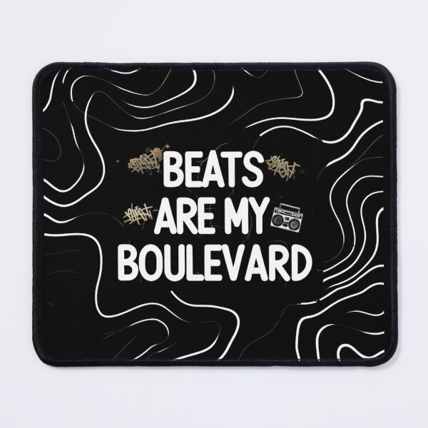 Item preview, Beats are my Boulevard designed and sold by RadDeck.