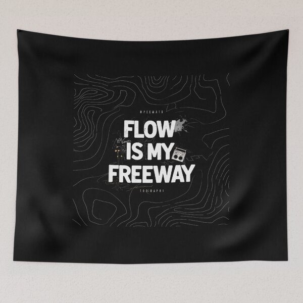 Item preview, Flow is My Freeway designed and sold by RadDeck.