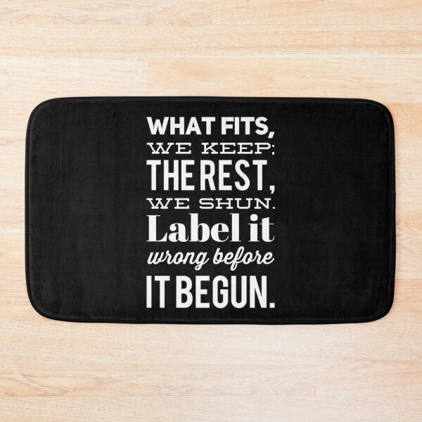 Item preview, What Fits, We Keep — The Rest, We Shun designed and sold by ipot.