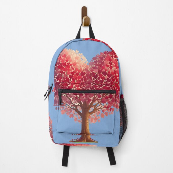 Artikelvorschau, Herzförmiger Favorit, Liebe, wie, Baum, blaue, rosa, rote Blätter, verziertes Blatt, verbreite die Liebe. entworfen und verkauft von TheTimeTaxi.