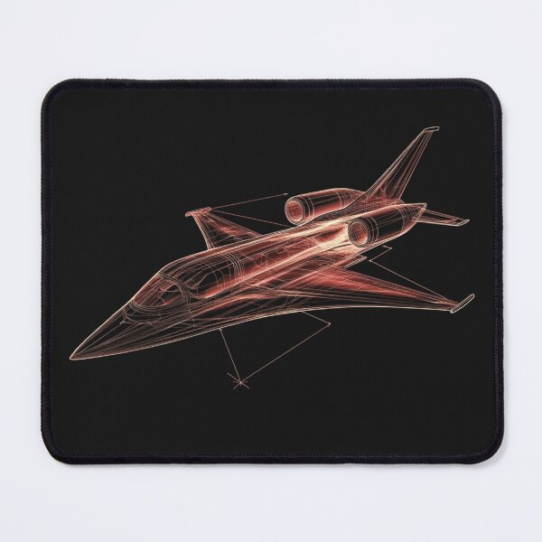 Item preview, Jet Plane Line Abstract designed and sold by Mochasgoods.
