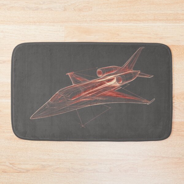 Item preview, Jet Plane Line Abstract designed and sold by Mochasgoods.