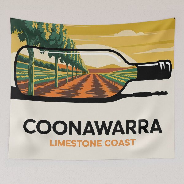 Item preview, Coonawarra Wine region  designed and sold by Random Designs.