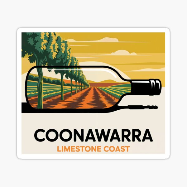 Artikel-Vorschau von Weinregion Coonawarra, designt und verkauft von Random Designs.
