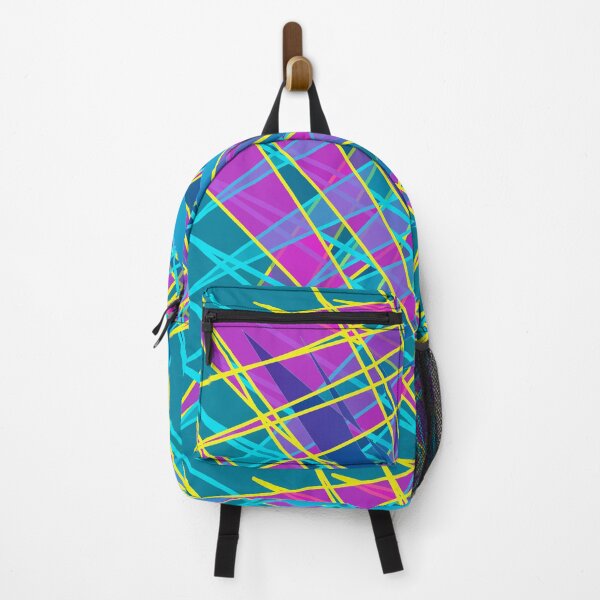 Item preview, Fractured Spectrum – Neon Geometric Abstract Digital Art designed and sold by CayenaCreative.