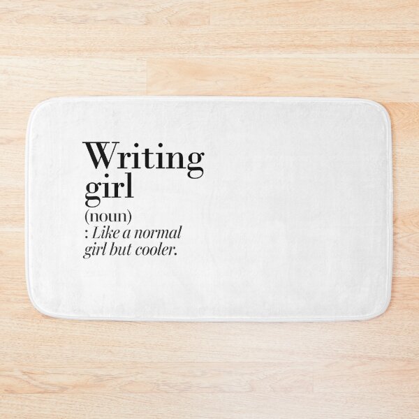 Item preview, Writing Girl Definition - Funny Writing Lover designed and sold by Watsonarts.