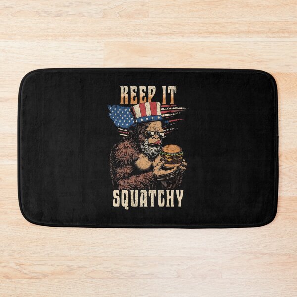 Item preview, Keep It Squatchy with American FlagCopy of Hide and Seek Champion Funny Bigfoot designed and sold by CJC Designs.