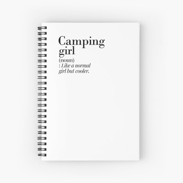Item preview, Camping Girl Definition - Funny Camping Lover designed and sold by Watsonarts.