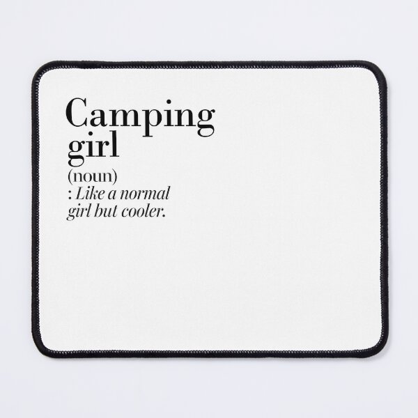 Item preview, Camping Girl Definition - Funny Camping Lover designed and sold by Watsonarts.