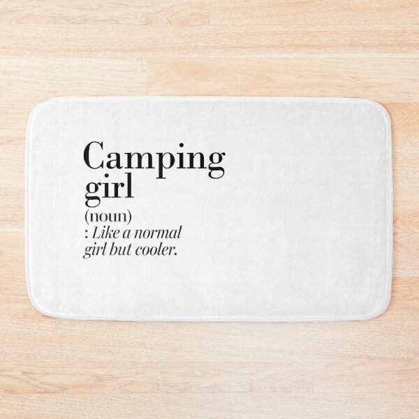 Item preview, Camping Girl Definition - Funny Camping Lover designed and sold by Watsonarts.
