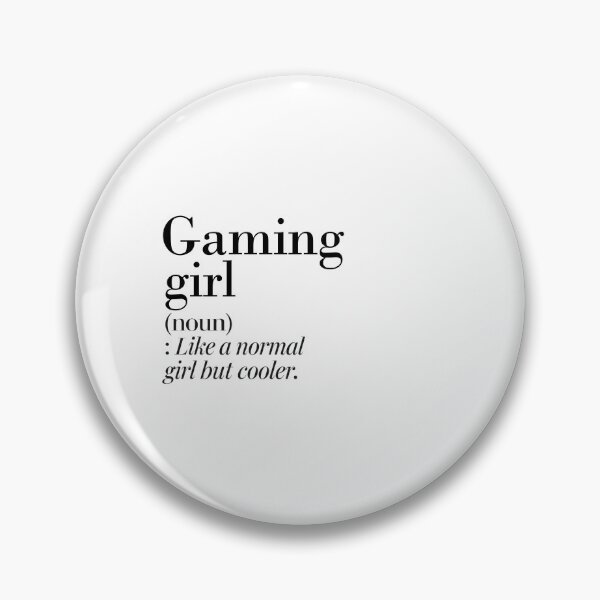 Item preview, Gaming Girl Definition - Funny Gaming Lover designed and sold by Watsonarts.