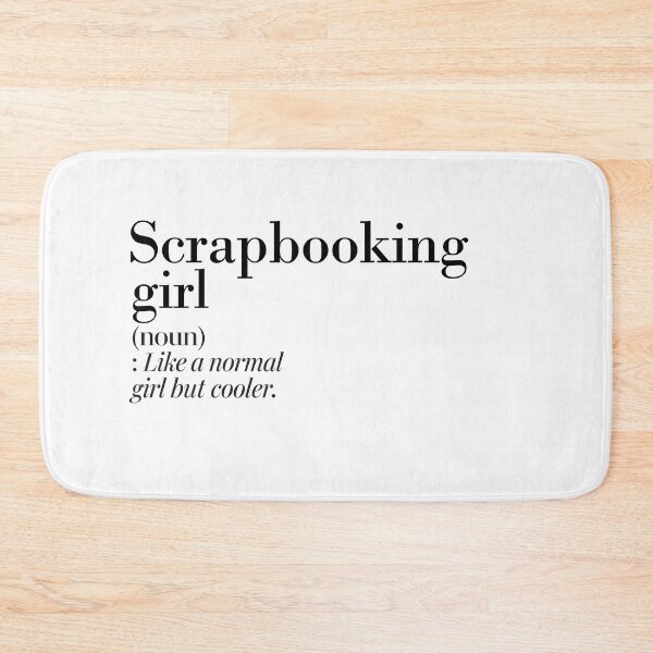 Item preview, Scrapbooking Girl Definition - Funny Scrapbooking Lover designed and sold by Watsonarts.
