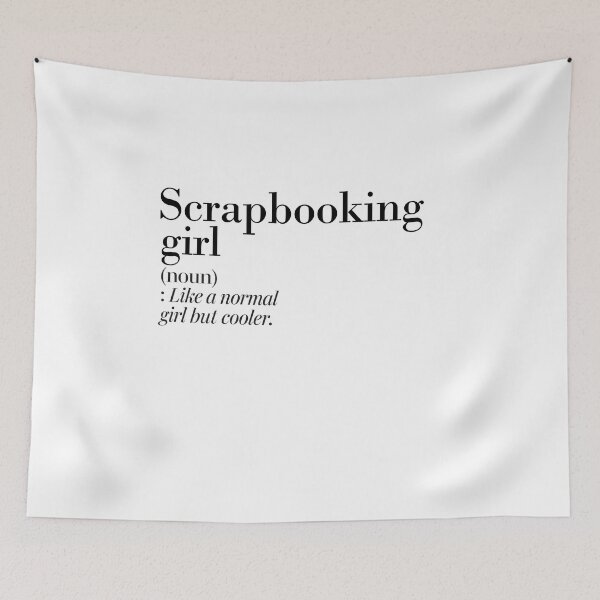 Item preview, Scrapbooking Girl Definition - Funny Scrapbooking Lover designed and sold by Watsonarts.