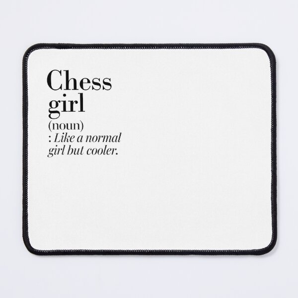 Item preview, Chess Girl Definition - Funny Chess Lover designed and sold by Watsonarts.