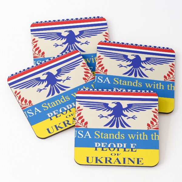 Item preview, USA STANDS WITH UKRAINE designed and sold by ESPRIT MYSTIQUE.