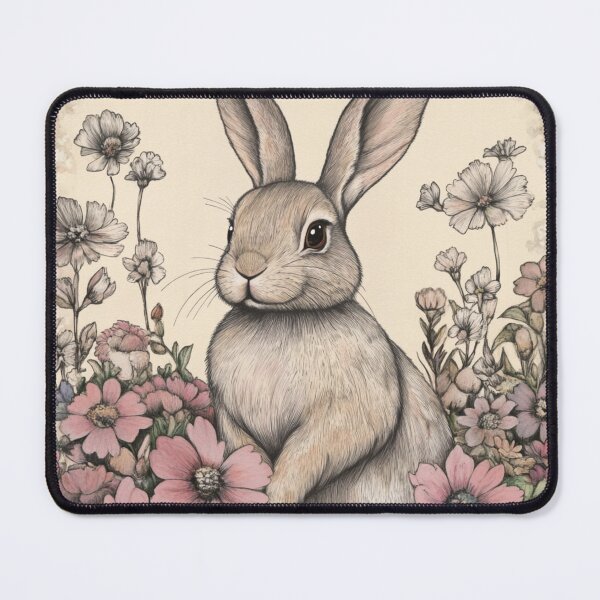 Item preview, Easter Bunny in Floral Garden designed and sold by WinfinityStudio.
