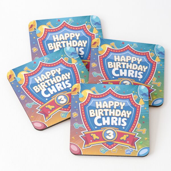 Item preview, Chris's 3rd Birthday designed and sold by whatifsticks.