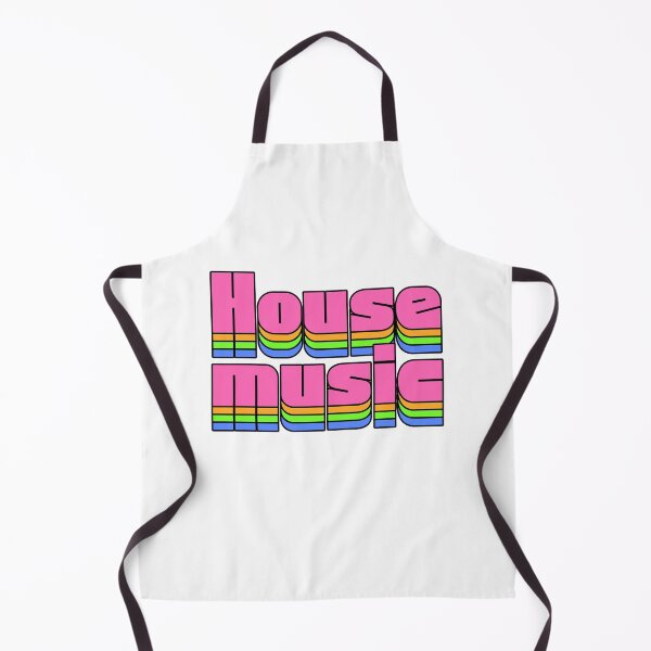 Item preview, HOUSE MUSIC - Staged Gradient Vibes (pink/blue) designed and sold by Discothreadz.