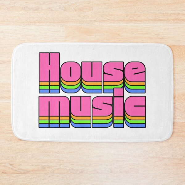 Item preview, HOUSE MUSIC  - Staged Gradient Vibes (pink/blue)  designed and sold by Discothreadz.