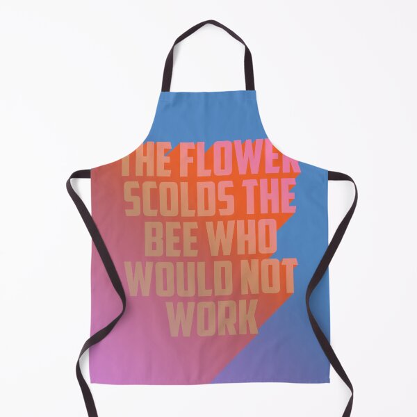 Item preview, THE FLOWER SCOLDS THE BEE WHO WOULD NOT WORK designed and sold by The Turbulent Architect.