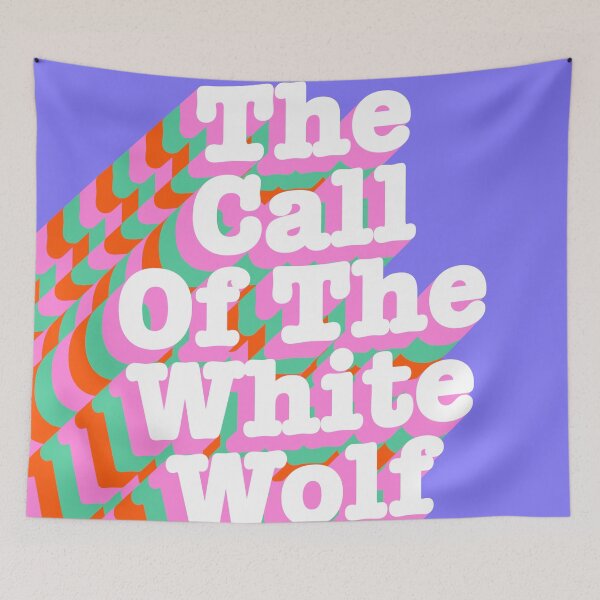 Item preview, THE CALL OF THE WHITE WOLF designed and sold by The Turbulent Architect.