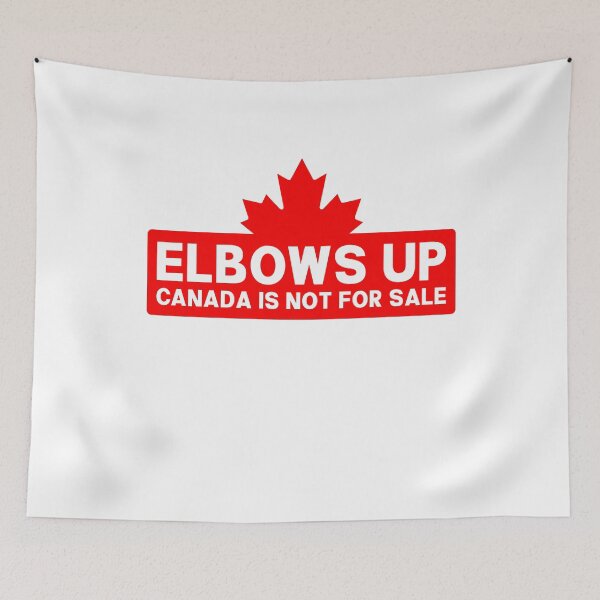 Item preview, Elbows up Canada Is Not for Sale - Support Canada designed and sold by PixVib.