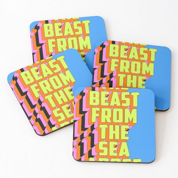 Item preview, THE BEAST FROM THE SEA AROSE designed and sold by The Turbulent Architect.