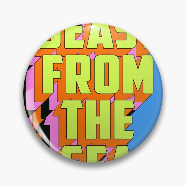 Item preview, THE BEAST FROM THE SEA AROSE designed and sold by The Turbulent Architect.