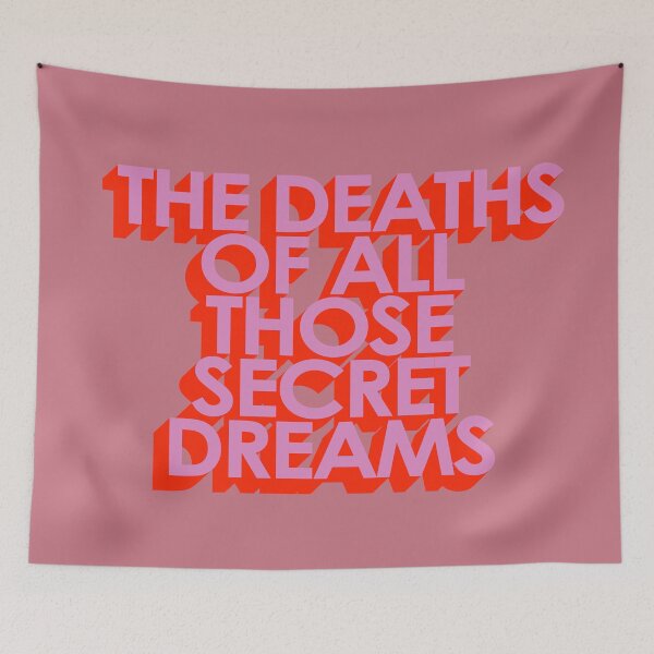 Item preview, THE DEATH OF ALL THOSE SECRET DREAMS designed and sold by The Turbulent Architect.